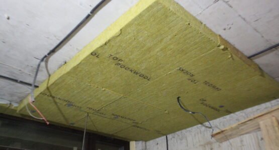 bông khoáng dạng tấm